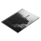 Moody Black White Coastouse Carnet phare (Côté gauche)