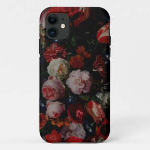 Moody Bloemen Bloem Nacht Boeket Gotisch iPhone 11 Hoesje