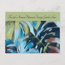 Moody Blue Monstera Botanical Direct Mail Promo