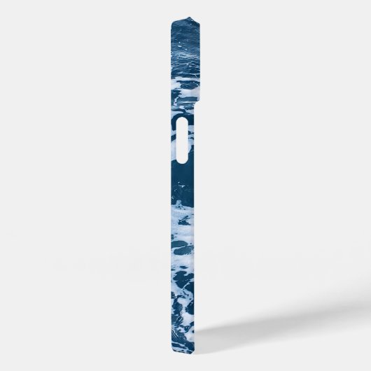 Moody Blue Ocean Waves Case-Mate iPhone Case (Achterkant / Rechts)