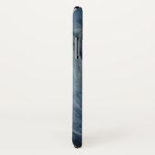 Moody blue waterverf Moon goddessen woud Case-Mate iPhone Case (Achterkant / rechts)