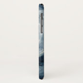 Moody blue waterverf Moon goddessen woud Case-Mate iPhone Case (Achterkant/links)