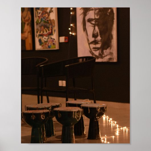 Moody Bohemian Gallery Wall Art Poster (Voorkant)