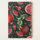 Moody Botanical Pomegranate Motif Monogramme 2024 (Dos)