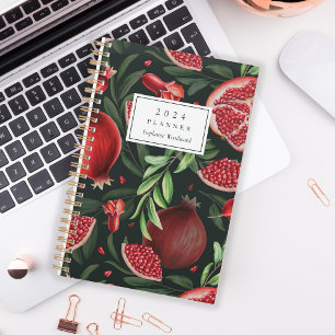 Moody Botanical Pomegranate Motif Monogramme 2024