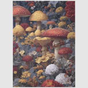 Moody Botanicals en Paddenstoelen Tissuepapier