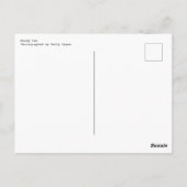 Moody Cat Briefkaart (Achterkant)