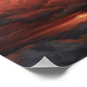 Moody Clouds Art Print Poster (Hoek)