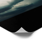Moody Clouds Sky Sticker Poster (Hoek)