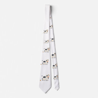 “Moody Cow” funny tie gift for him Stropdas