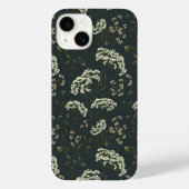 Moody Dark  Bloemen Print Telefoonhoes Case-Mate iPhone Case (Achterkant)