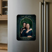 Moody Dark Enchanted Forest Arch Wedding Opslaan D Magneet