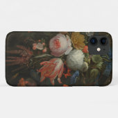 Moody Dark Floral  Art iPhone / iPad hoesje (Achterkant (horizontaal))