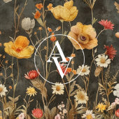 Moody Dark Flower Art Victoriaans Bloemen Poster