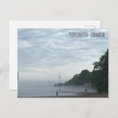 Moody Day in de stad Briefkaart (Voorkant / Achterkant)