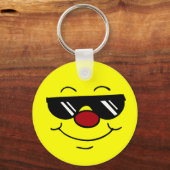 Moody Face Grumpey Sleutelhanger (Voorkant)