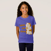 Moody fat kat laat me alleen T-Shirt (Voorkant volledig)