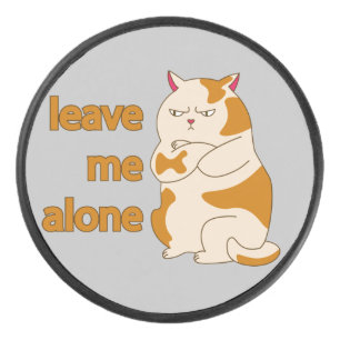 Moody fat laat me alleen hockey puck