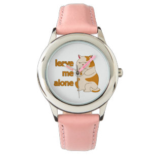 Moody fat laat me alleen horloge