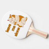 Moody fat laat me alleen tafeltennisbatje (Zijkant)