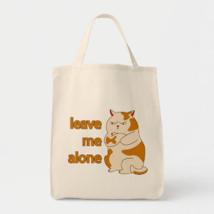 Moody fat laat me alleen tote bag