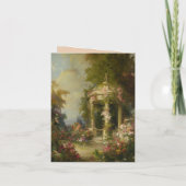 Moody Fine Art & Garden RSVP-kaart Bedankkaart (Achterkant)