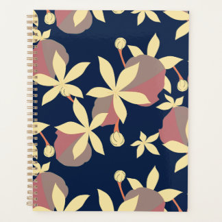 Moody Floral Blush en Blue Planner