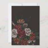 Moody Floral Bridal Shower Invitation (Dos)