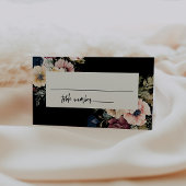 Moody Floral Trouwplaatskaarten