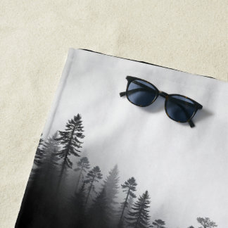 Moody Forest Douchegordijn Strandlaken