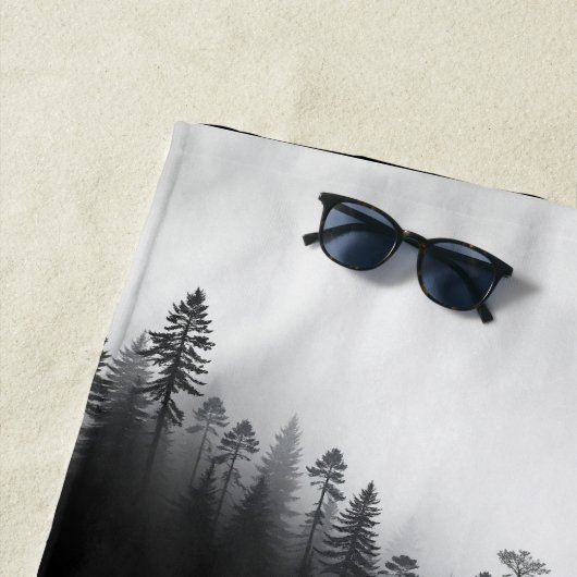 Moody Forest Douchegordijn Strandlaken (In situ)