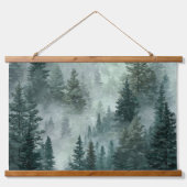 Moody Forest  Hangend Wandkleed (Voorkant)