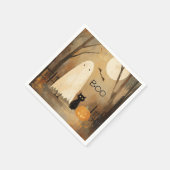 Moody Ghost & Black Cat Servet (Hoek)