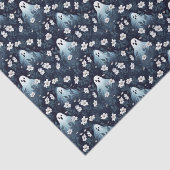 Moody Ghost Halloween Tissuepapier (Detail)