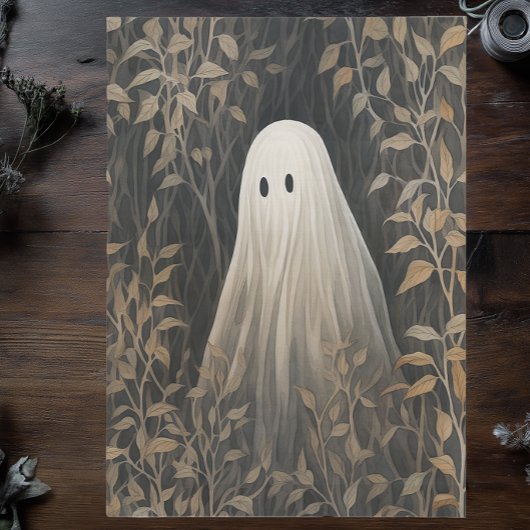  Moody Ghost Halloween Tissuepapier