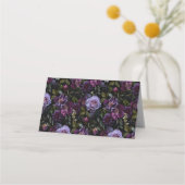 Moody Gothic Bloemen Bruiloft (Achterkant)