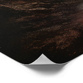 Moody Gothic Moon Art Imprimer Poster (Coin)