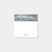 Moody Grey Clouds Square Post-it® Notes (Voorkant)