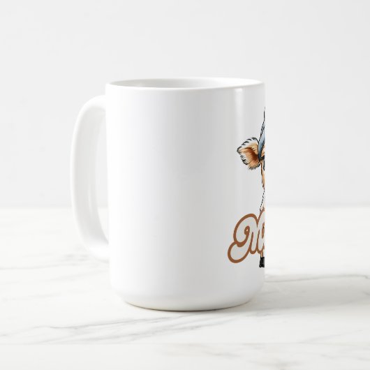 Moody Highland Cow Coffee Mug (Devant gauche)