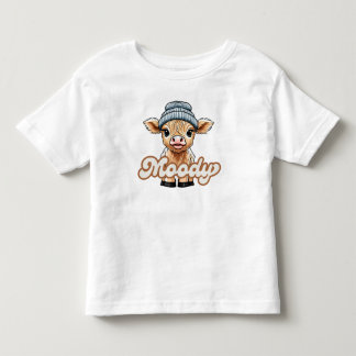 Moody Highland Koe Peuter T-shirt