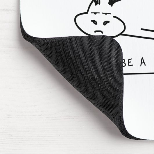 Moody hippo met pun muismat (Hoek)