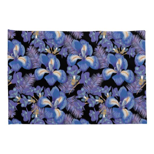 moody iris kussensloop (Achterkant-Rechts)