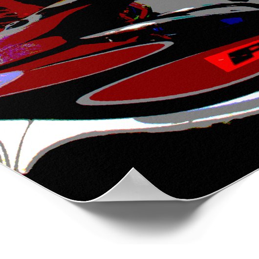 Moody Karting Poster (Hoek)