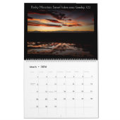 Moody Landscapes - Grote agenda Kalender (Mar 2026)