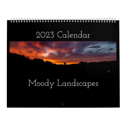 Moody Landscapes - Grote agenda Kalender (Hoes)