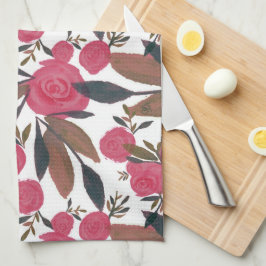 Moody Magenta La Rosa Kitchen Towel Theedoek