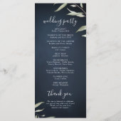 Moody Marine minima verdure programme de mariage r (Dos)