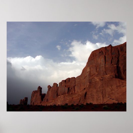Moody Moab Sky Poster (Voorkant)