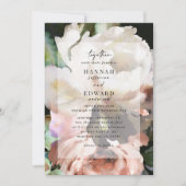 Moody moderne, donkere herfst winterbruiloft (Voorkant)