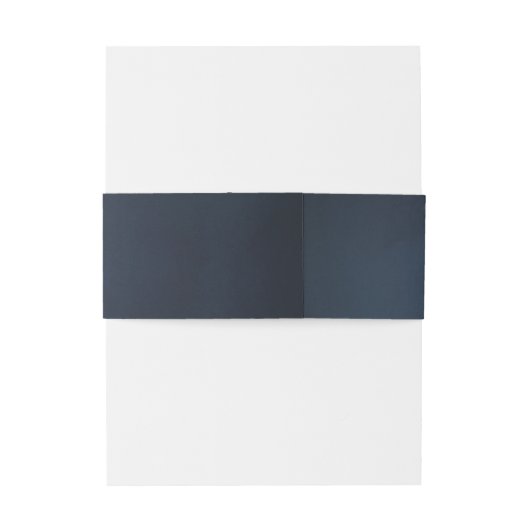 moody navy minimale griekse trouwmonogram uitnodigingen wikkel (Achterkant Voorbeeld)